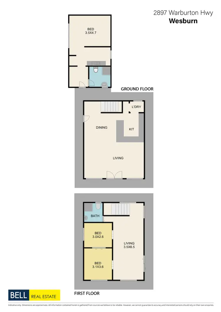 Floorplan of Homely house listing, 2897 Warburton Highway, Wesburn VIC 3799