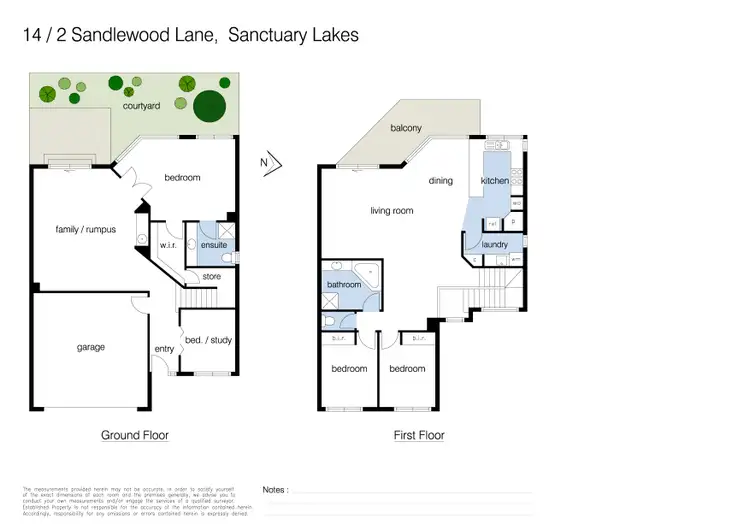 Floorplan of Homely unit listing, 14/2 Sandlewood Lane, Sanctuary Lakes VIC 3030