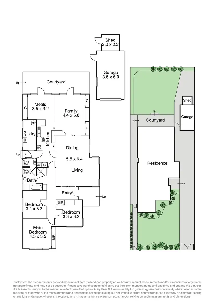 Floorplan of Homely house listing, 43 Leopold Street, Caulfield South VIC 3162
