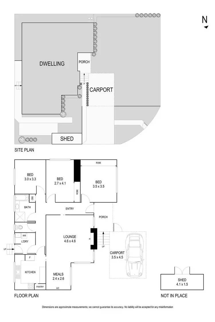 Floorplan of Homely house listing, 8 Felicia Grove, Forest Hill VIC 3131