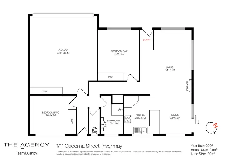 Floorplan of Homely house listing, 1/11 Cadorna Street, Mowbray TAS 7248