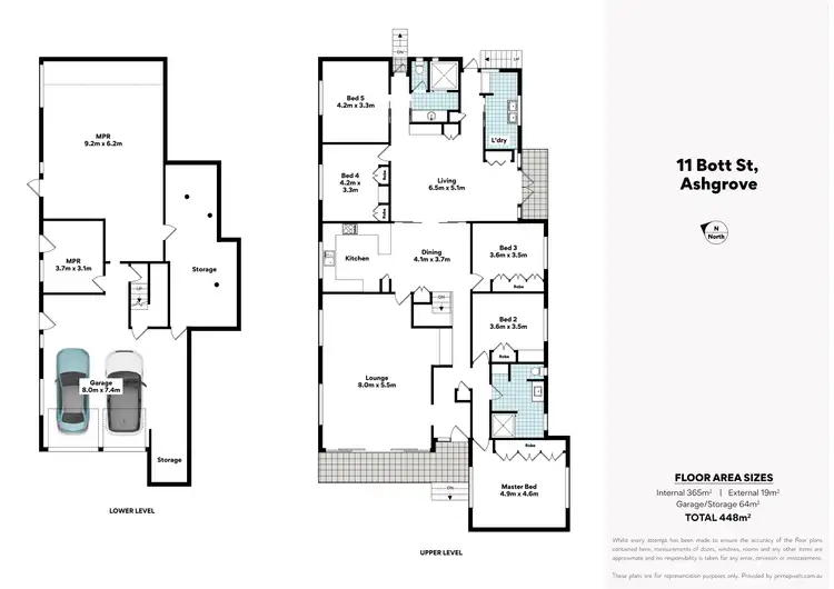 Floorplan of Homely house listing, 11 Bott Street, Ashgrove QLD 4060