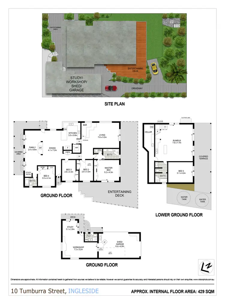 Floorplan of Homely house listing, 10 Tumburra Street, Ingleside NSW 2101