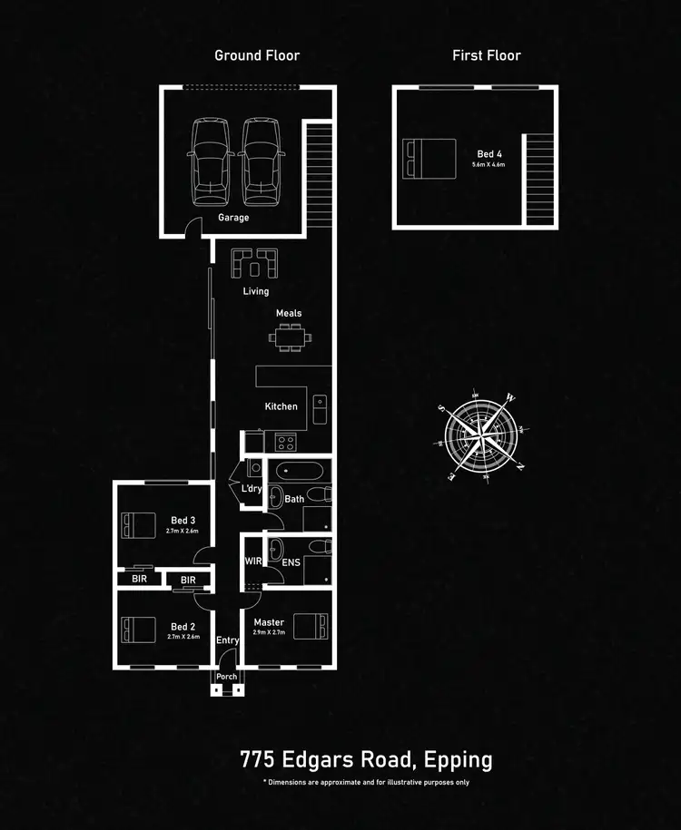 Floorplan of Homely house listing, 775 Edgars Road, Epping VIC 3076