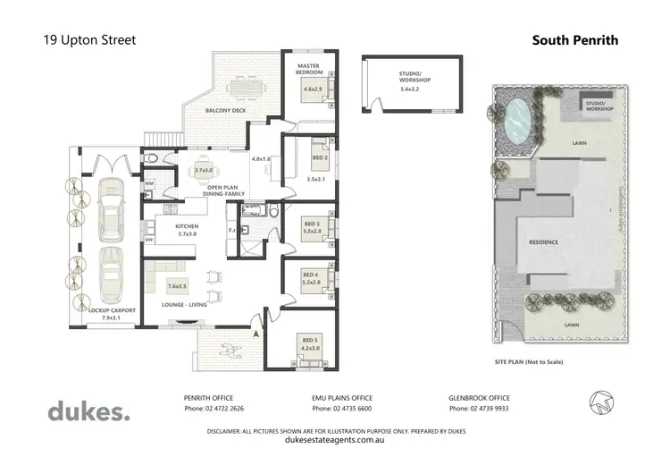 Floorplan of Homely house listing, 19 Upton Street, South Penrith NSW 2750