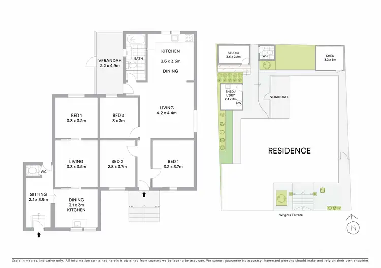 Floorplan of Homely house listing, 27 & 29 Wrights Terrace, Prahran VIC 3181