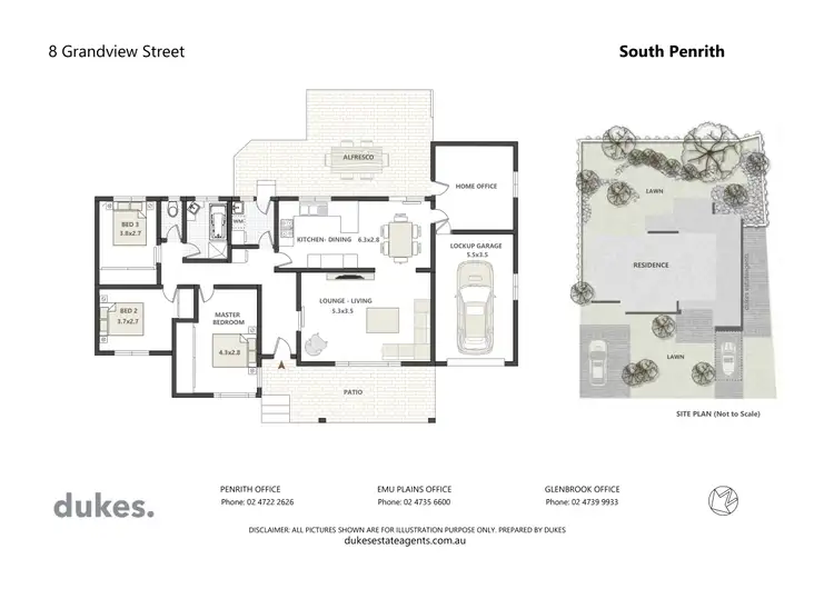 Floorplan of Homely house listing, 8 Grandview Street, South Penrith NSW 2750