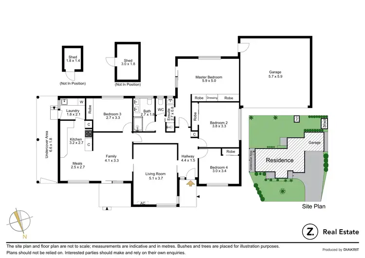Floorplan of Homely house listing, 32 Simon Avenue, Noble Park VIC 3174