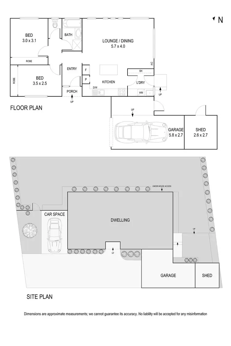 Floorplan of Homely unit listing, 4/5 Coppin Close, Mitcham VIC 3132