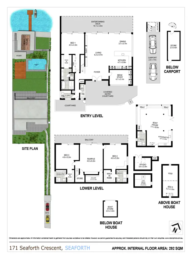 Floorplan of Homely house listing, 171 Seaforth Crescent, Seaforth NSW 2092