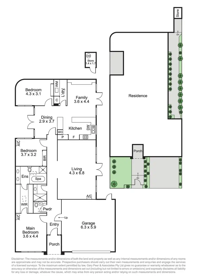 Floorplan of Homely townhouse listing, 50a Langdon Road, Caulfield North VIC 3161