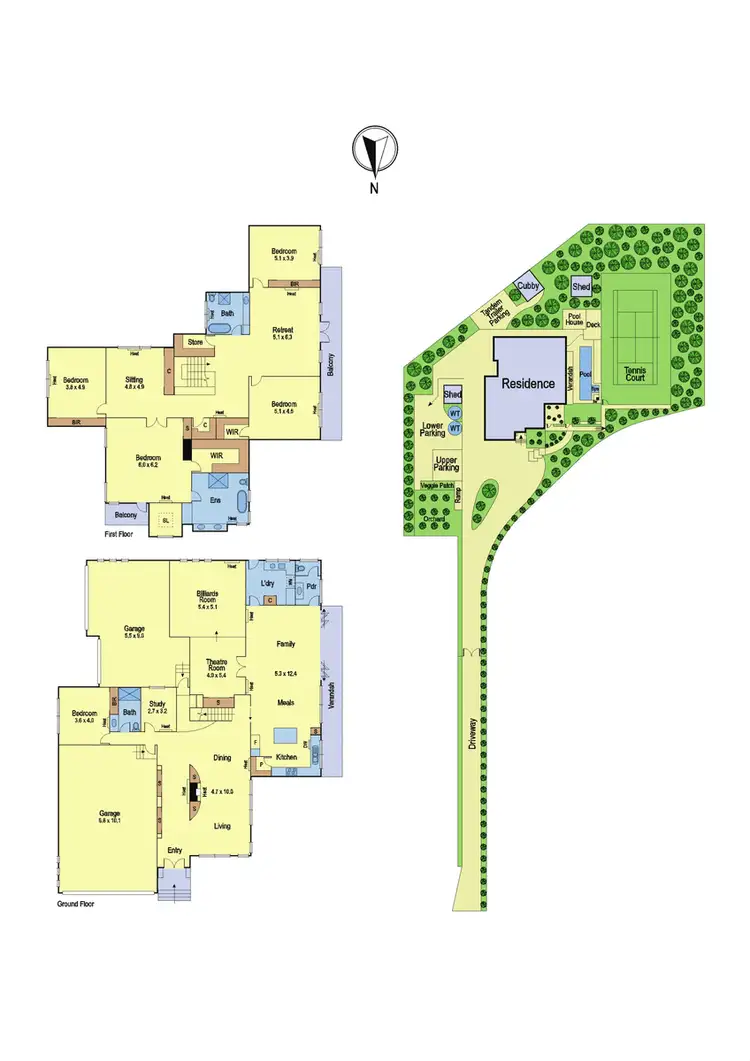 Floorplan of Homely house listing, 414 Main Road, Lower Plenty VIC 3093
