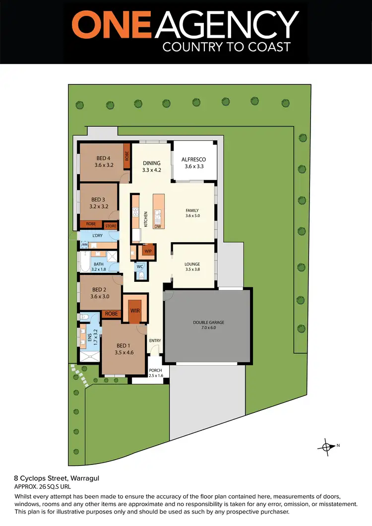 Floorplan of Homely house listing, 8 Cyclops Street, Warragul VIC 3820