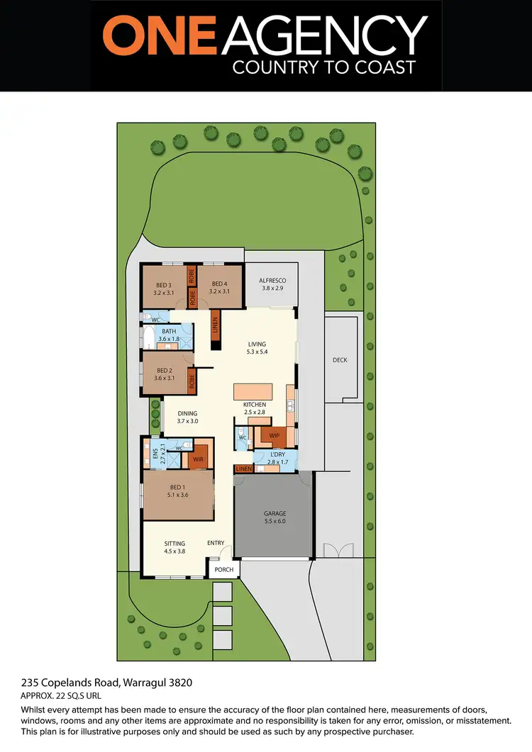 Floorplan of Homely house listing, 235 Copelands Road, Warragul VIC 3820