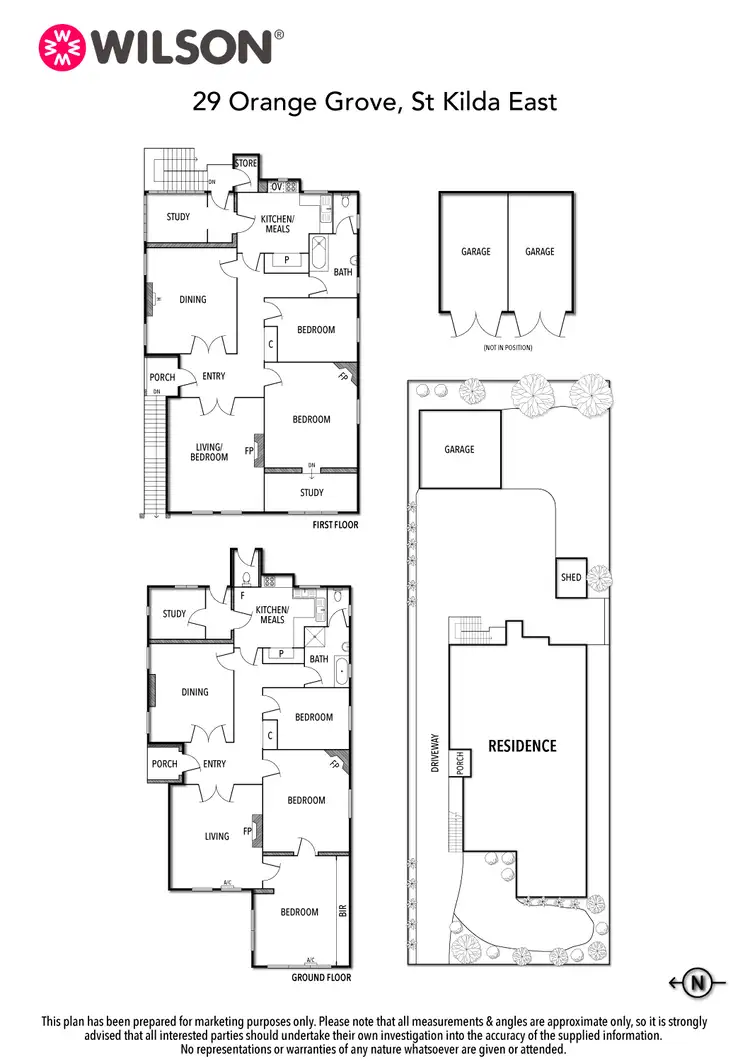Floorplan of Homely house listing, 29 Orange Grove, St Kilda East VIC 3183