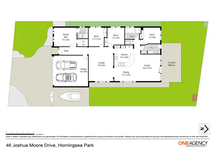 Floorplan of Homely house listing, 46 Joshua Moore Drive, Horningsea Park NSW 2171