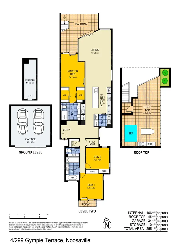 Floorplan of Homely unit listing, 4/229 Gympie  Terrace, Noosaville QLD 4566
