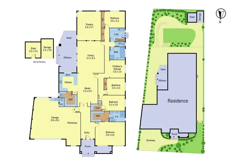 Floorplan of Homely house listing, 37 Overland Drive, Doreen VIC 3754