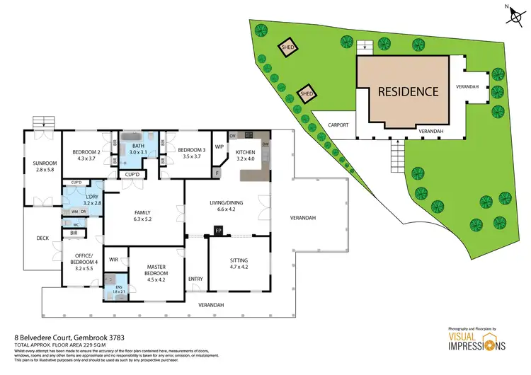 Floorplan of Homely house listing, 8 Belvedere Court, Gembrook VIC 3783