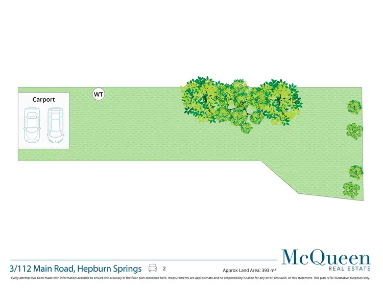 Floorplan of Homely land listing, LOT 3, 112 Main Road, Hepburn Springs VIC 3461