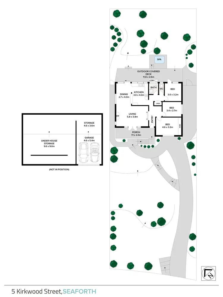 Floorplan of Homely house listing, 5 Kirkwood Street, Seaforth NSW 2092