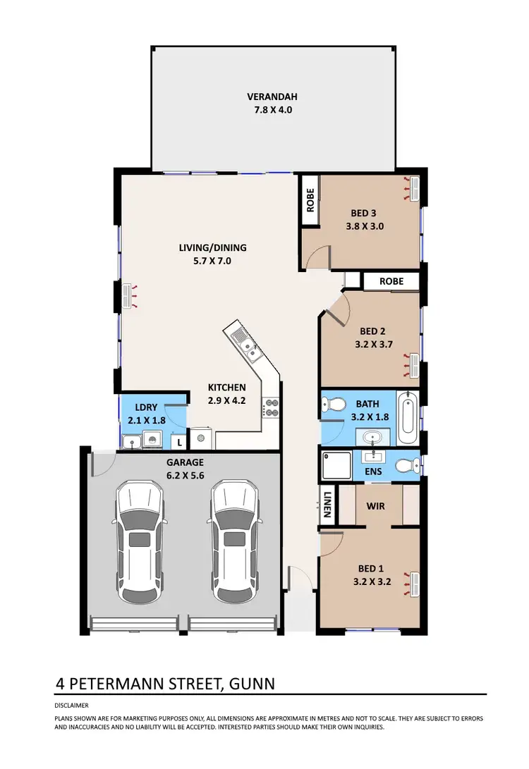 Floorplan of Homely house listing, 4 Petermann Street, Gunn NT 832