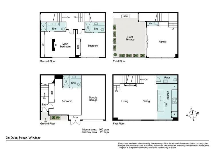 Floorplan of Homely house listing, 3a Duke Street, Windsor VIC 3181