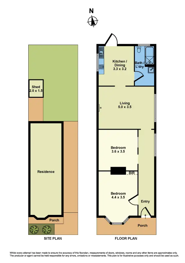 Floorplan of Homely house listing, 46 Wilkins Street, Newport VIC 3015