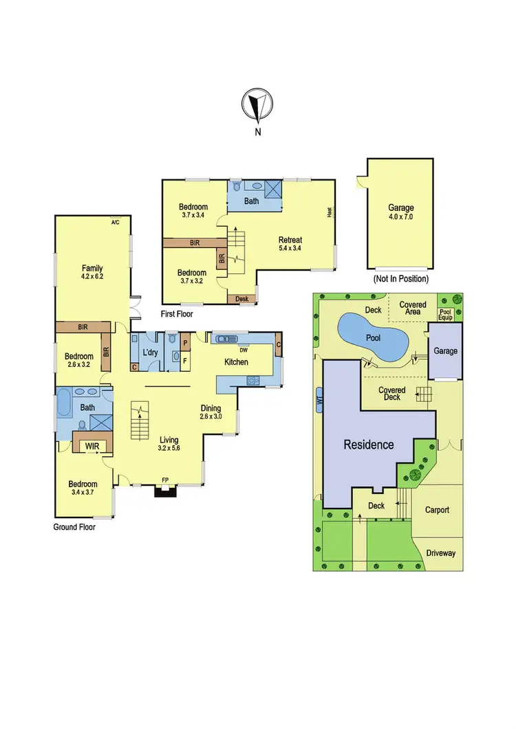 Floorplan of Homely house listing, 28 Aminya Crescent, Yallambie VIC 3085