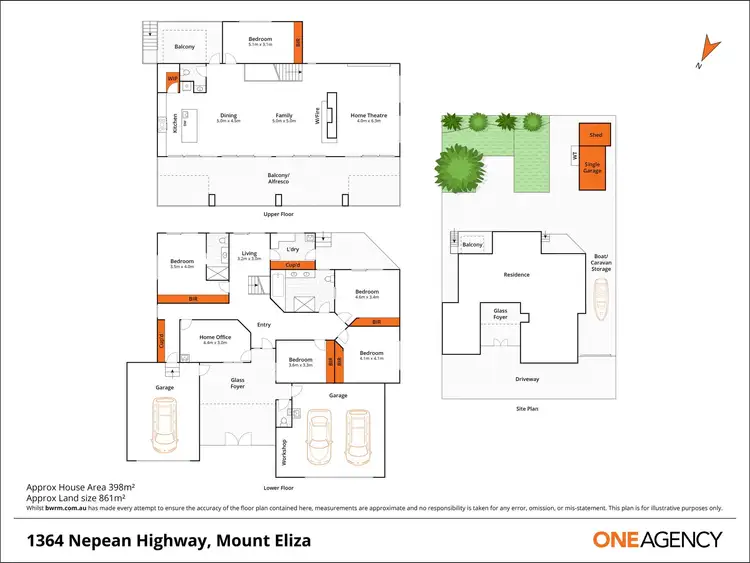 Floorplan of Homely house listing, 1364 Nepean Highway, Mount Eliza VIC 3930
