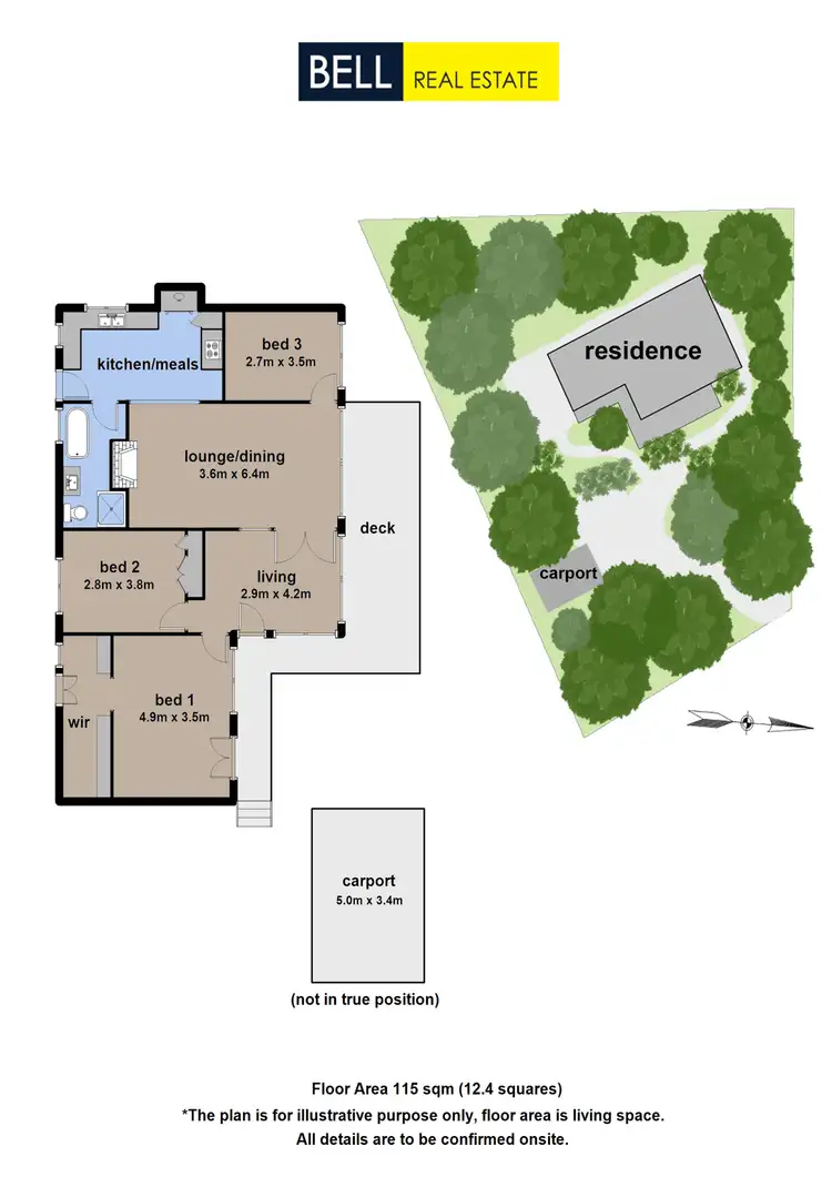 Floorplan of Homely house listing, 2 Woodlands Avenue, Sassafras VIC 3787