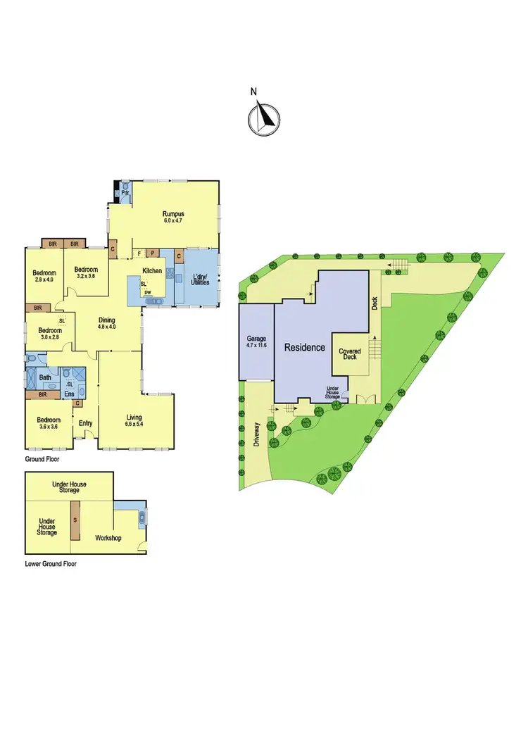 Floorplan of Homely house listing, 12 Wolangi Court, Greensborough VIC 3088