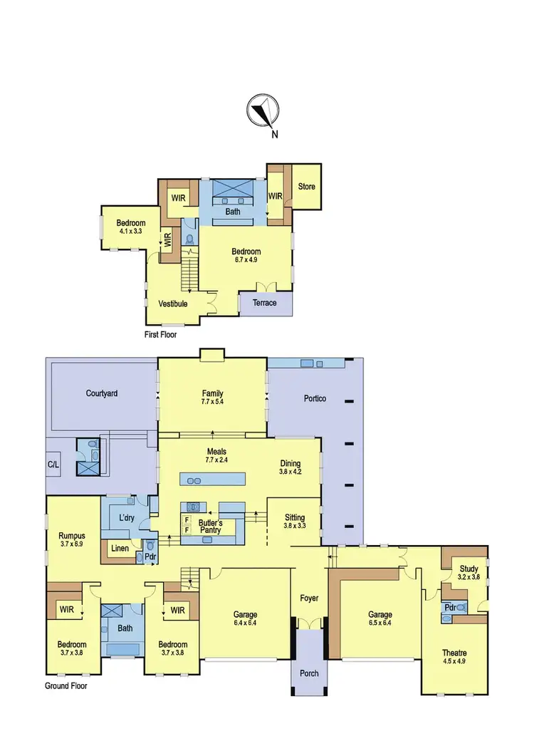 Floorplan of Homely house listing, 41 Rosehill Road, Lower Plenty VIC 3093