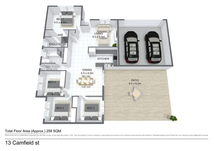 Floorplan of Homely house listing, 13 Camfield Street, Gunn NT 832
