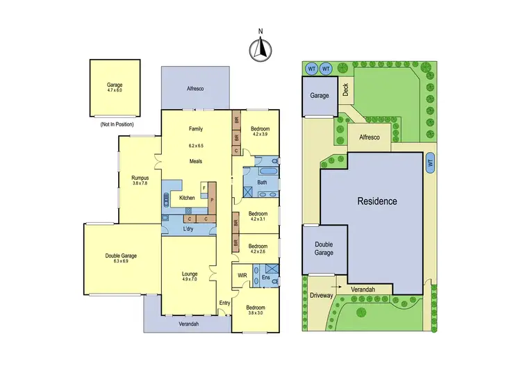 Floorplan of Homely house listing, 10/4a Braford Drive, Doreen VIC 3754