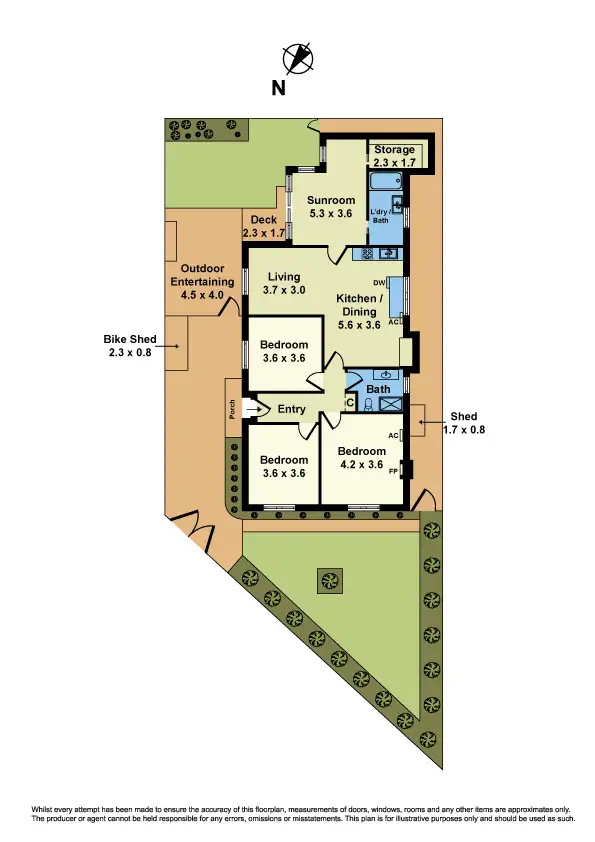 Floorplan of Homely house listing, 9/15-19 Wilkins Street, Newport VIC 3015