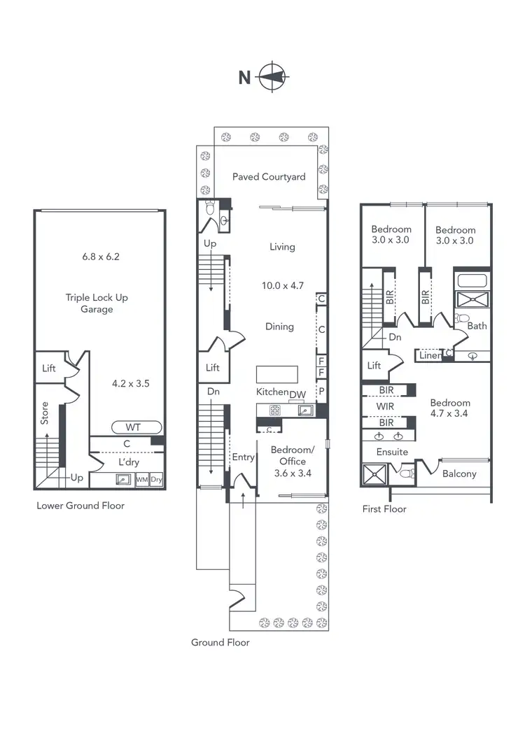 Floorplan of Homely house listing, 14D Gleniffer Avenue, Brighton East VIC 3187