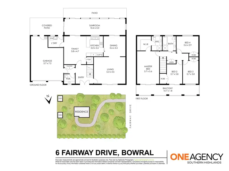 Floorplan of Homely house listing, 6 Fairway Drive, Bowral NSW 2576