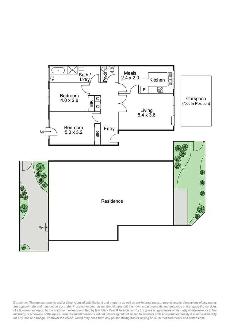 Floorplan of Homely apartment listing, 5/5 St James Road, Armadale VIC 3143