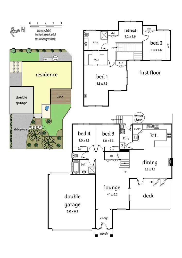 Floorplan of Homely townhouse listing, 1/35 Rankin Road, Boronia VIC 3155