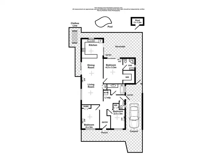 Floorplan of Homely house listing, 14 Deakin Place, Durack NT 830