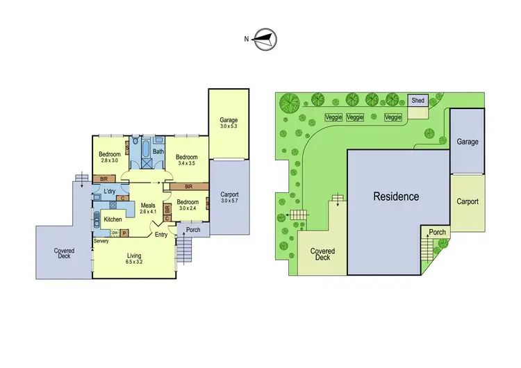 Floorplan of Homely unit listing, 2/22 Silver Street, Eltham VIC 3095