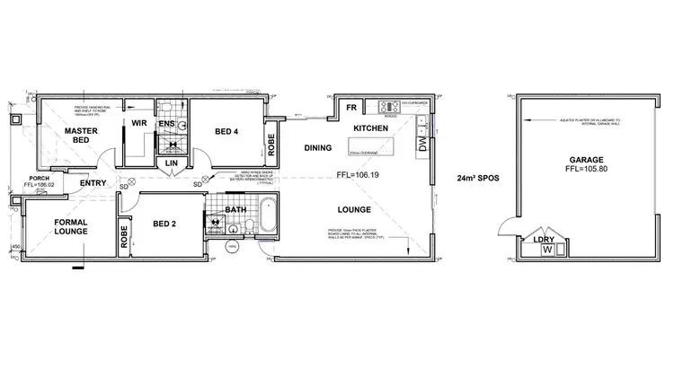 Floorplan of Homely house listing, 7 Gumnut Walk, Rockbank VIC 3335
