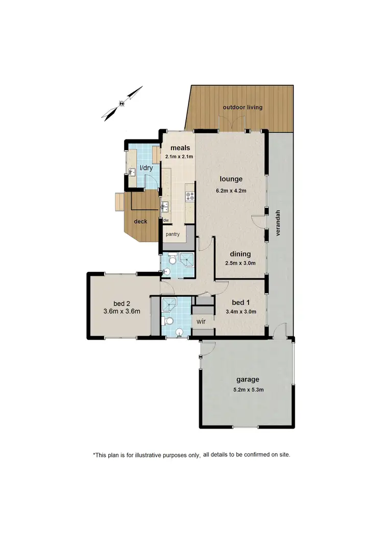 Floorplan of Homely house listing, 6 Lincoln Road, Warburton VIC 3799
