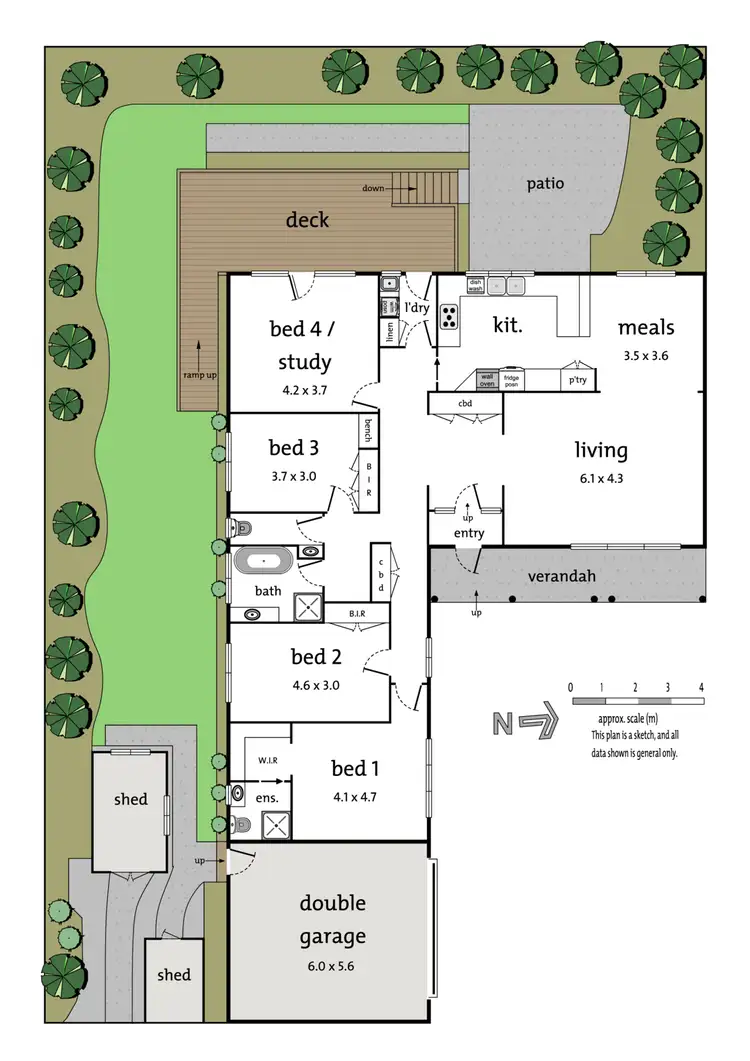 Floorplan of Homely unit listing, 4/31 Monomeath Avenue, Canterbury VIC 3126
