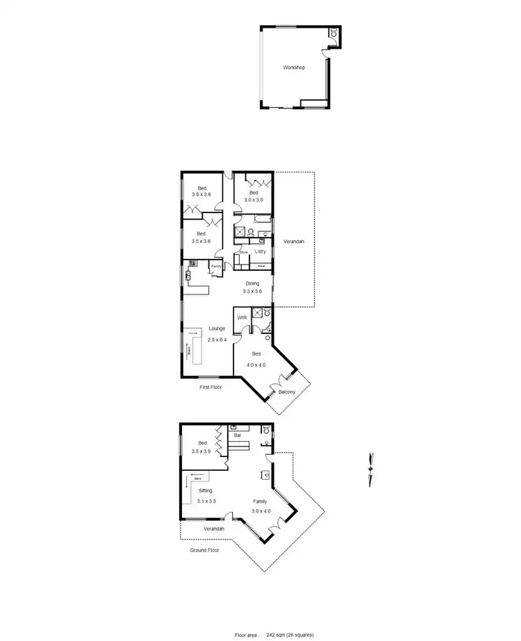 Floorplan of Homely house listing, 2482 Warburton Highway, Yarra Junction VIC 3797
