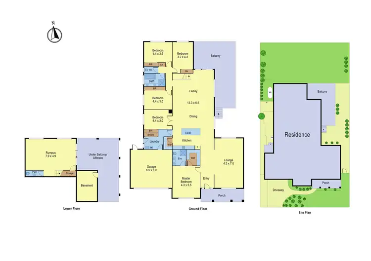 Floorplan of Homely house listing, 10 Timbertop Drive, Doreen VIC 3754