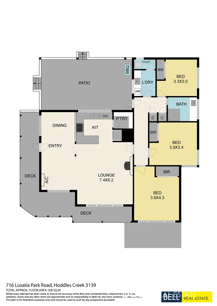 Floorplan of Homely house listing, 505/65 Lusatia Park Road, Hoddles Creek VIC 3139