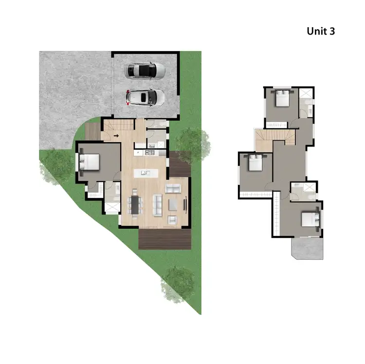 Floorplan of Homely townhouse listing, 3/2 Cole Court, Box Hill North VIC 3129