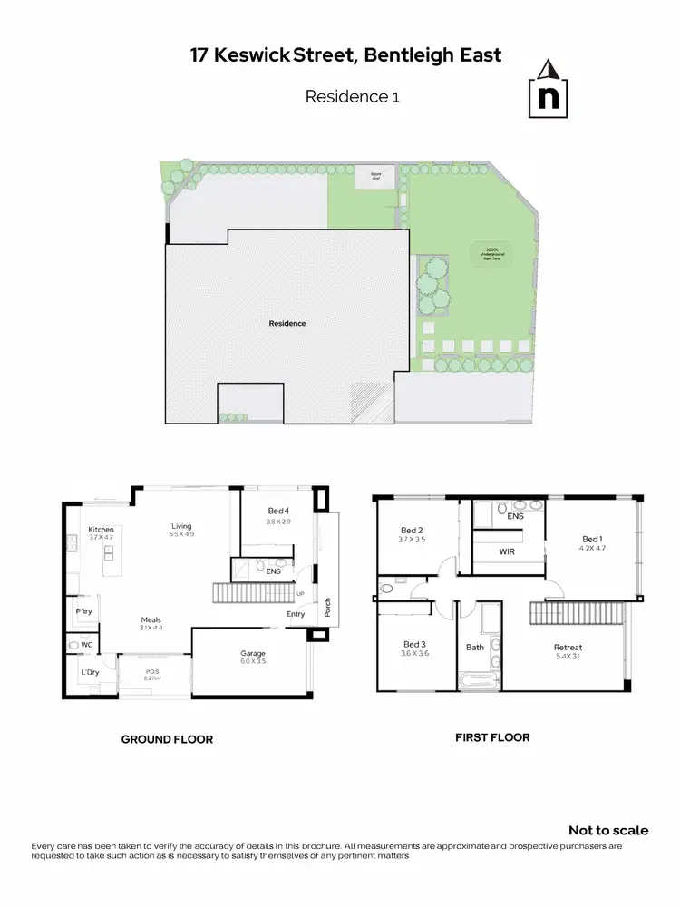Floorplan of Homely house listing, 2B Blenheim Street, Bentleigh East VIC 3165
